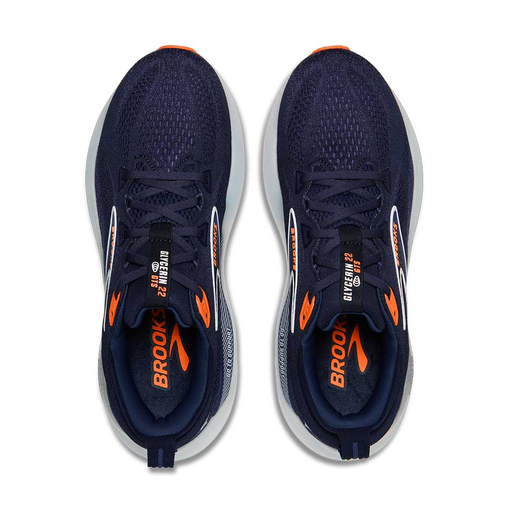 Brooks Glycerin GTS 22 Peacoat/Blue Ribbon/Orange